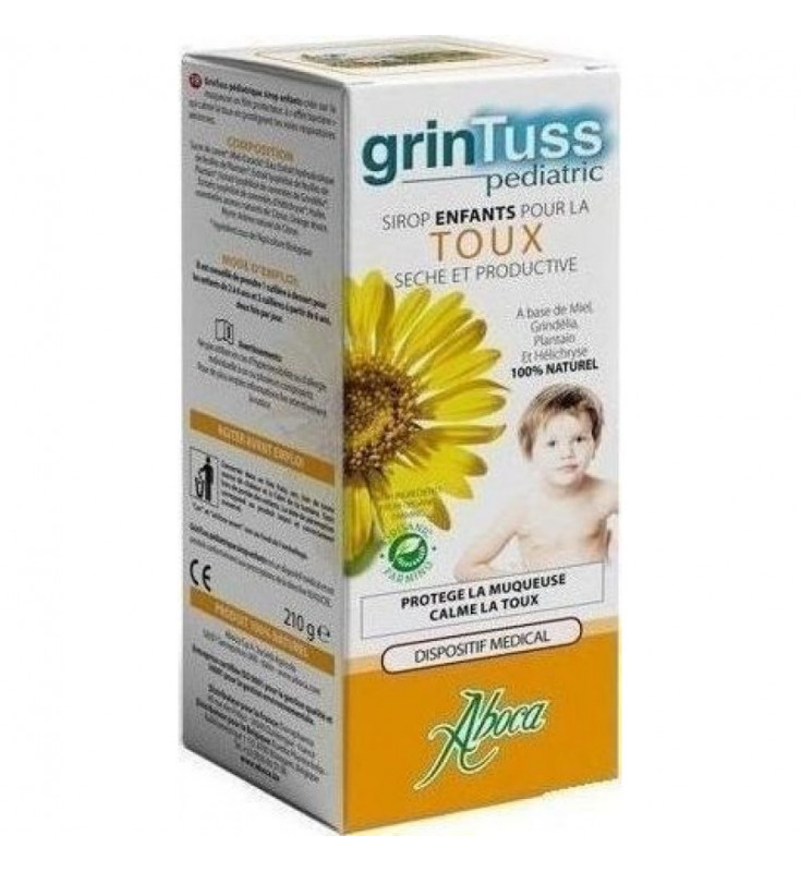 Aboca  GrinTuss Pediatric Syrup για το Βήχα, 180 gr