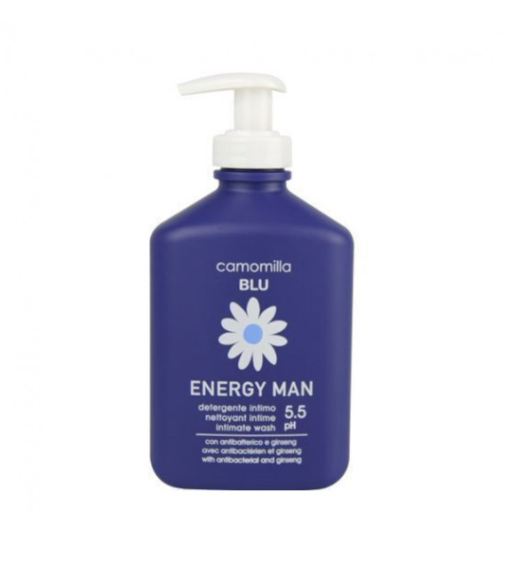 Camomilla Blu Energy Man Intimate Wash Υγρό Καθαρισμού Ανδρών για την Ευαίσθητη Περιοχή 300 ml