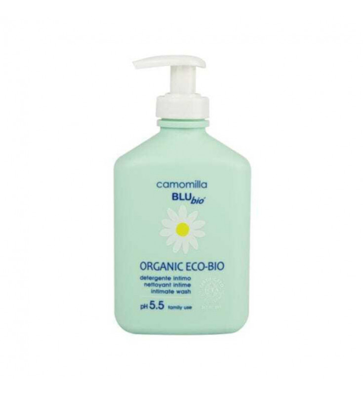 Camomilla Blu Organic Eco-Bio Intimate Wash Υγρό Καθαρισμού για την Ευαίσθητη Περιοχή 300 ml