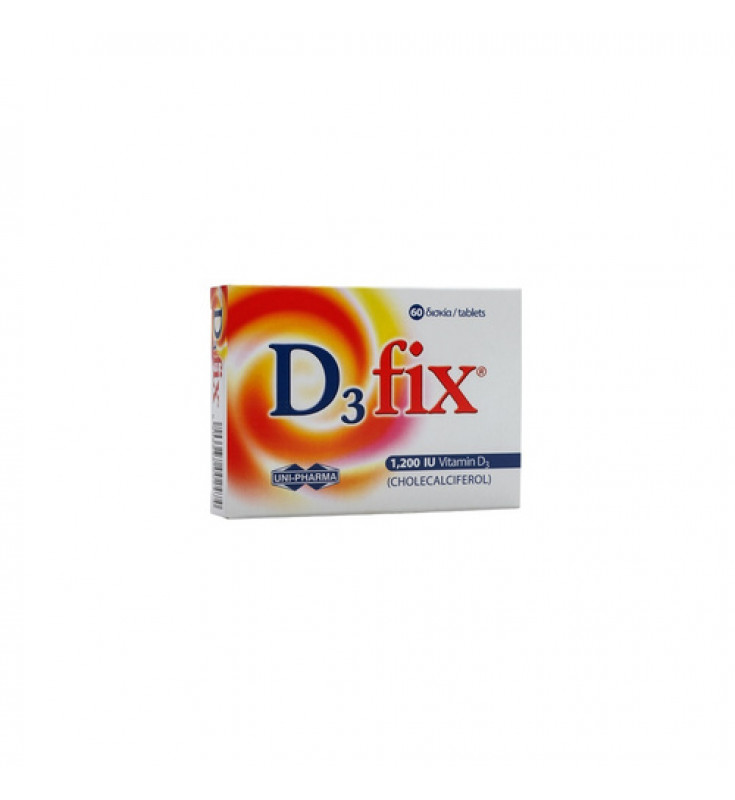 UniPharma D3 Fix 1200iu 60tabs