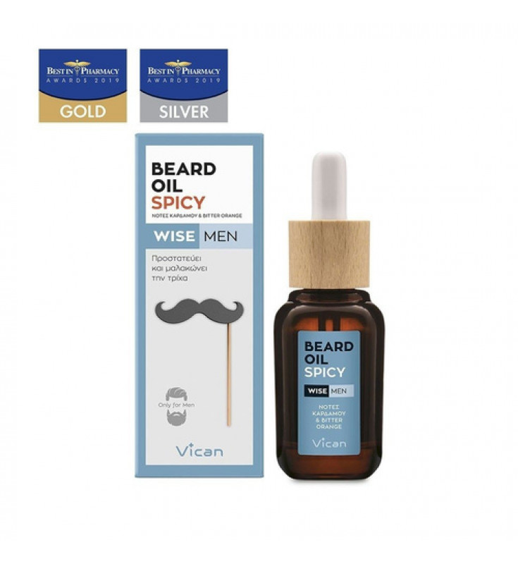 Vican Wise Men Beard Oil Spicy 30ml