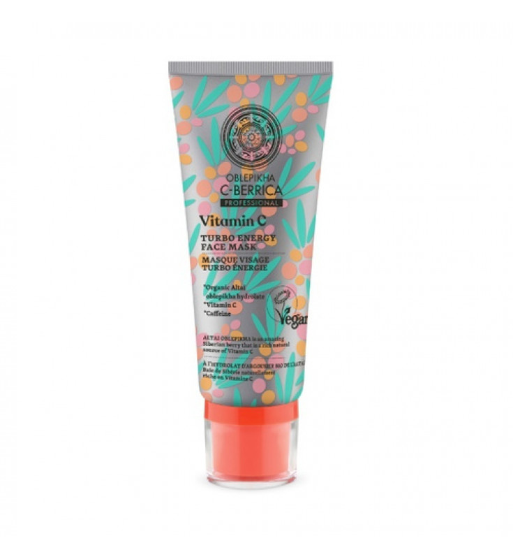 Natura Siberica Oblepikha C-Berrica Turbo Energy Face Mask 100ml