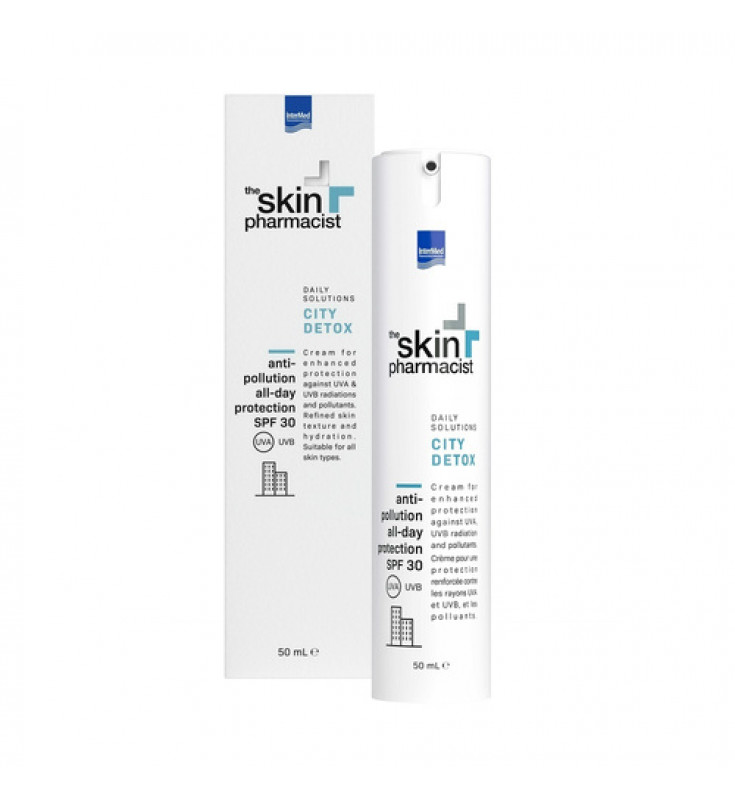 Intermed The Skin Pharmacist City Detox Anti-Pollution Day Cream SPF30 50ml