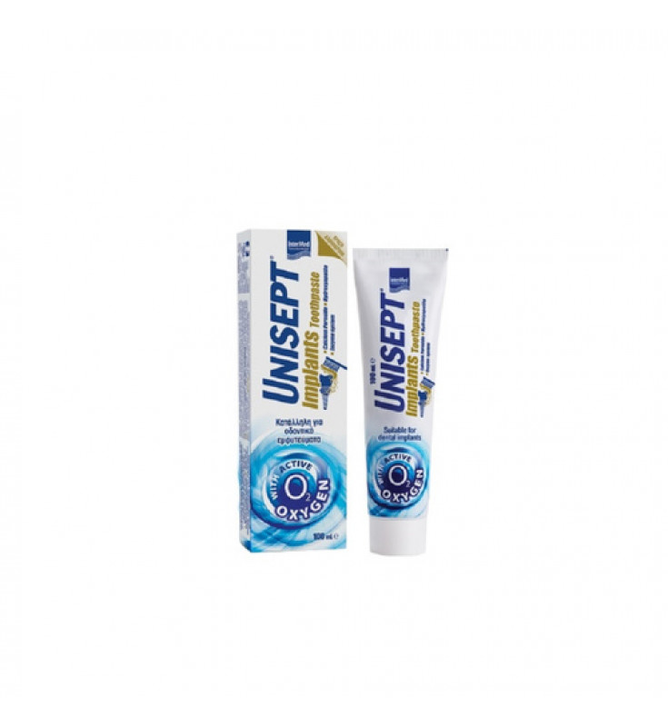 Intermed Unisept Implants Toothpaste Oxygen 100ml