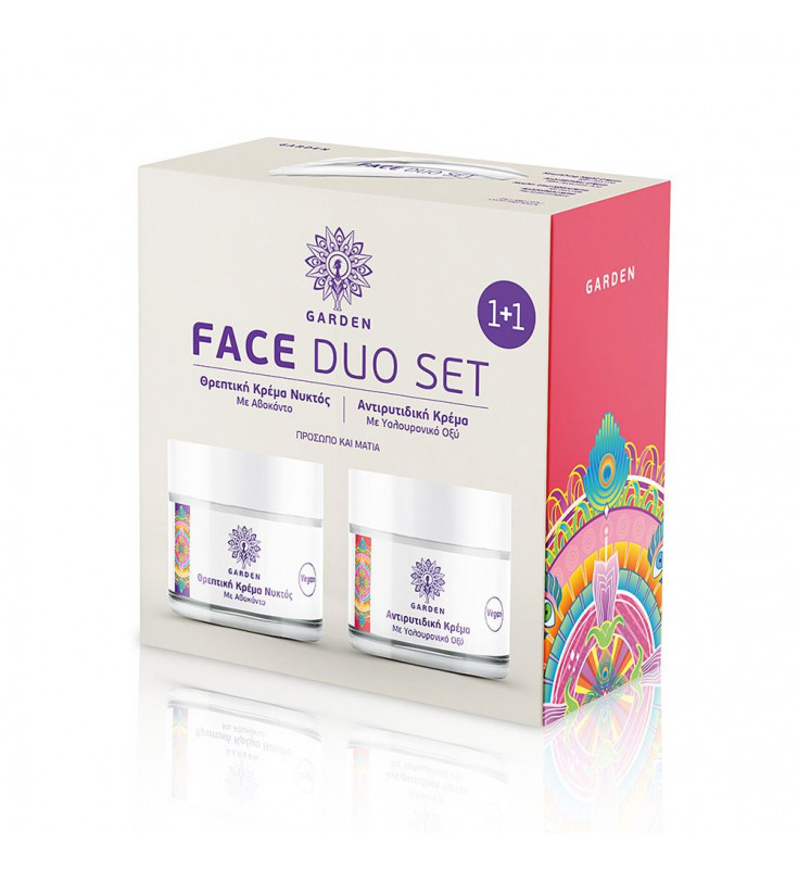 GARDEN Face Duo Set No4 Nourishing Night Cream + Anti-Wrinkle Cream