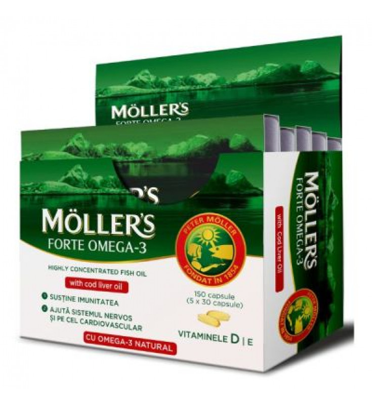 Moller's Omega-3 Forte 150 caps
