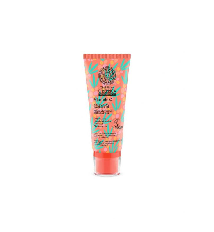 Natura Siberica C Berrica Vitamin C Restoring Face Mask 100ml