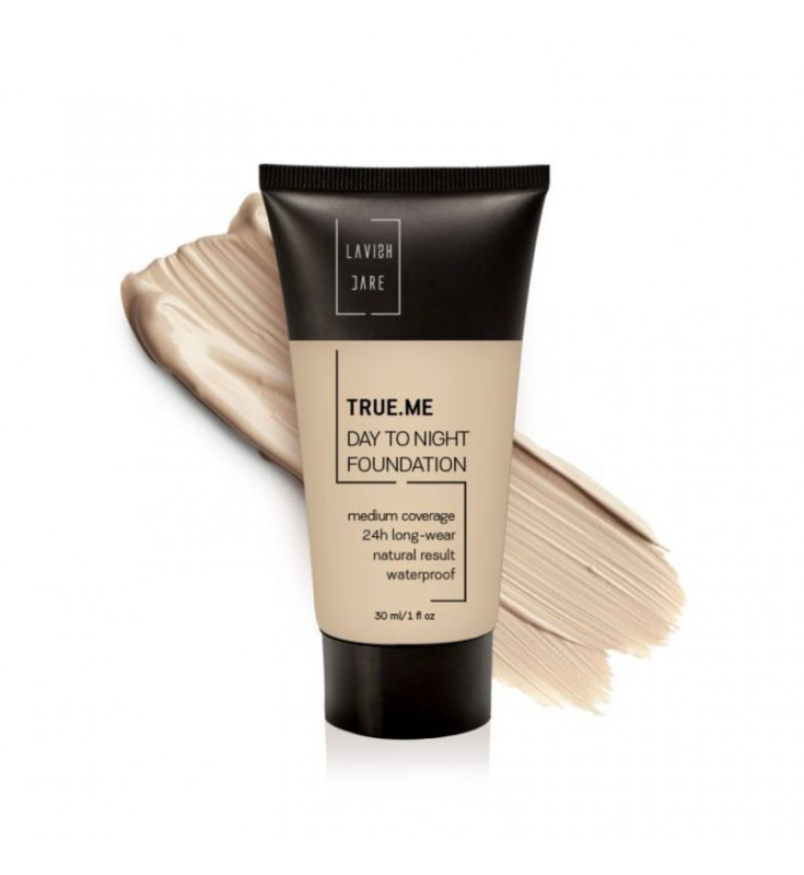 Lavish Care True Me Day To Night Foundation Medium Coverage 24h Long-Wear Natural Result Waterproof- No3 Creme Brulee 30ml