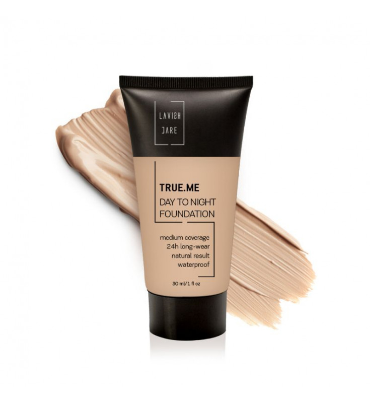 Lavish Care True Me Day To Night Foundation Medium Coverage 24h Long-Wear Natural Result Waterproof- No5 Cappuccino 30ml