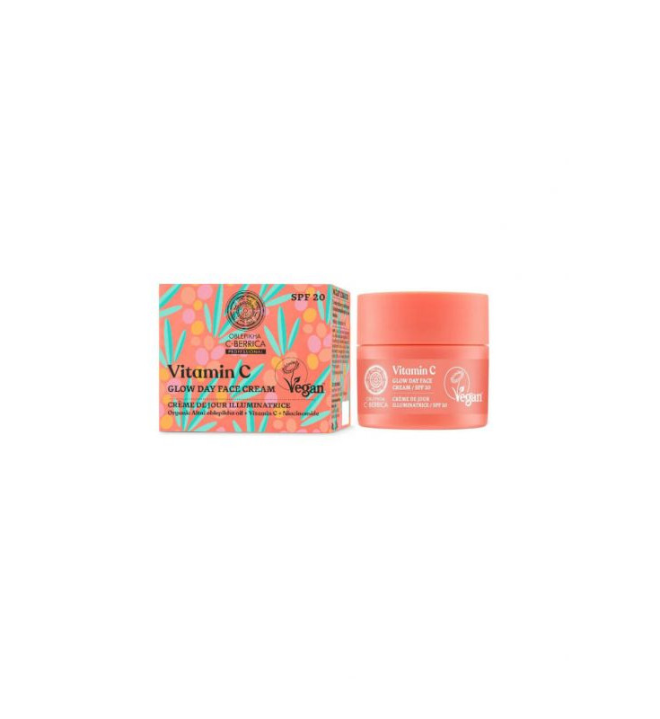 Natura Siberica Oblepikha C-Berrica Glow Day Face Cream SPF20 50ml