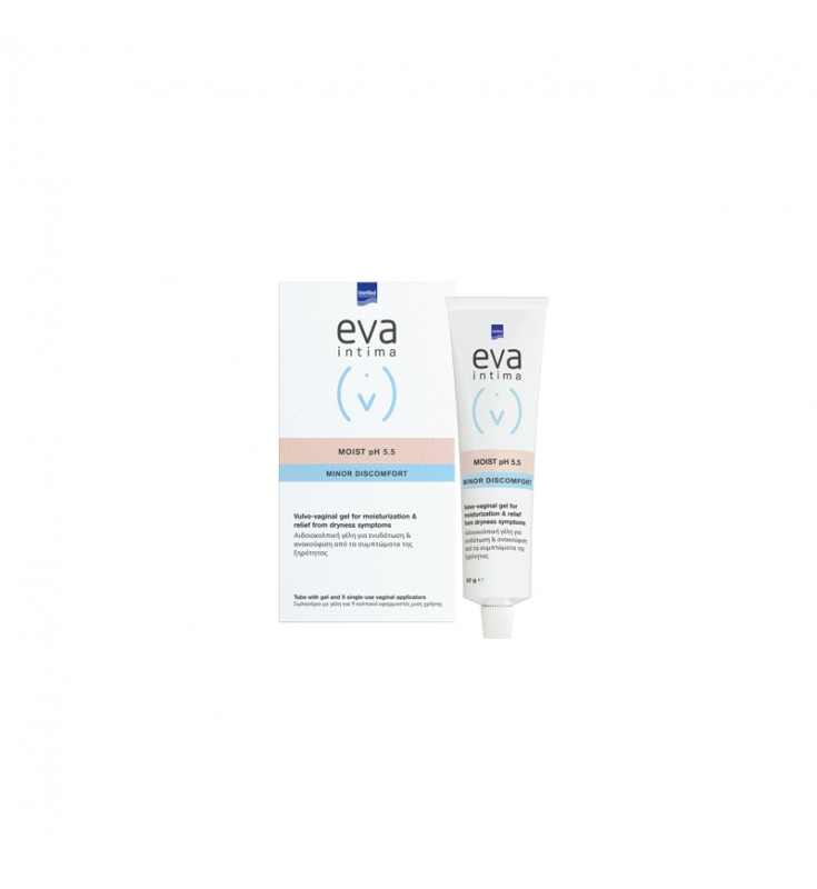 Intermed Eva Moist Gel Με 9 Κολπικούς Εφαρμοστές, 50 gr