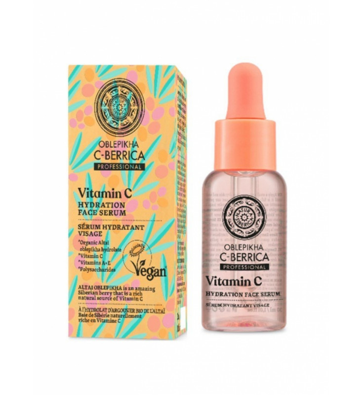 Natura Siberica C-Berrica Vitamin C Hydration Face Serum 30ml