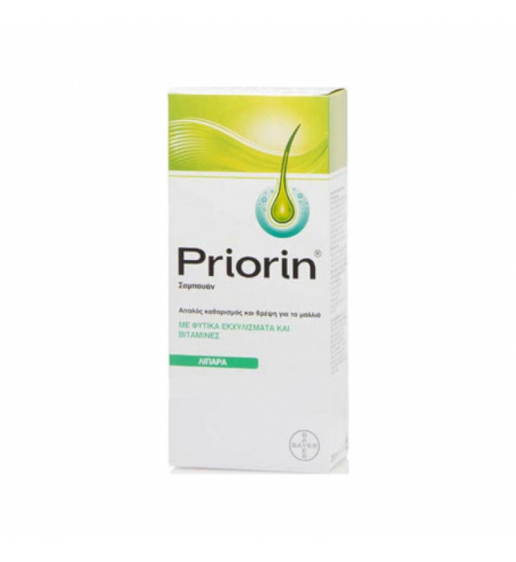 Priorin Σαμπουάν Καθαρισμού για Λιπαρά Μαλλιά, 200ml