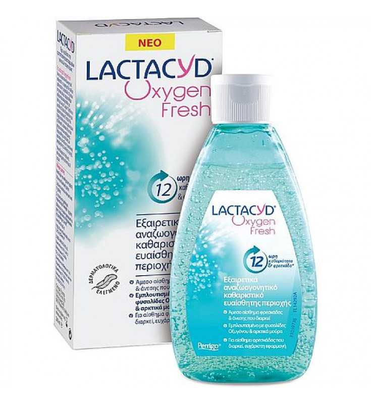 Lactacyd Oxygen Fresh Ultra Refreshing Intimate Wash 200ml