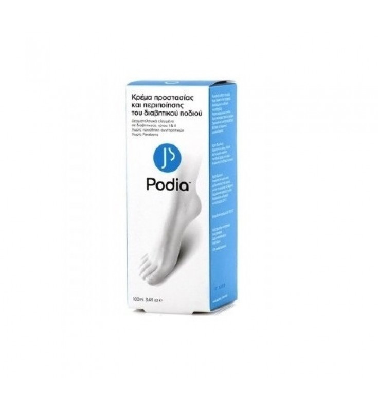 Podia Foot Cream με Dispencer 100ml