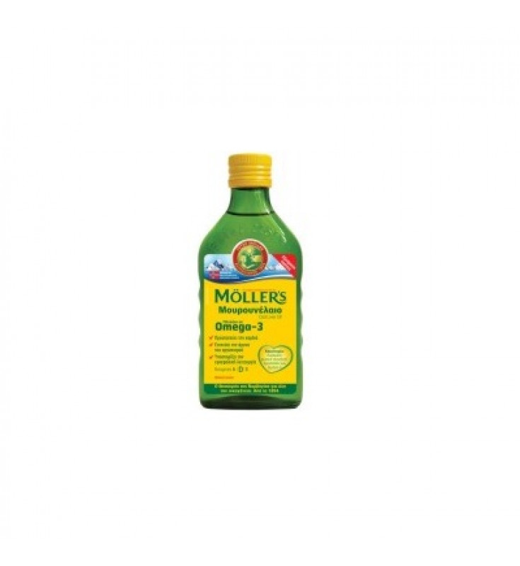 Moller's Cod Liver Oil 250ml Φυσική γεύση  