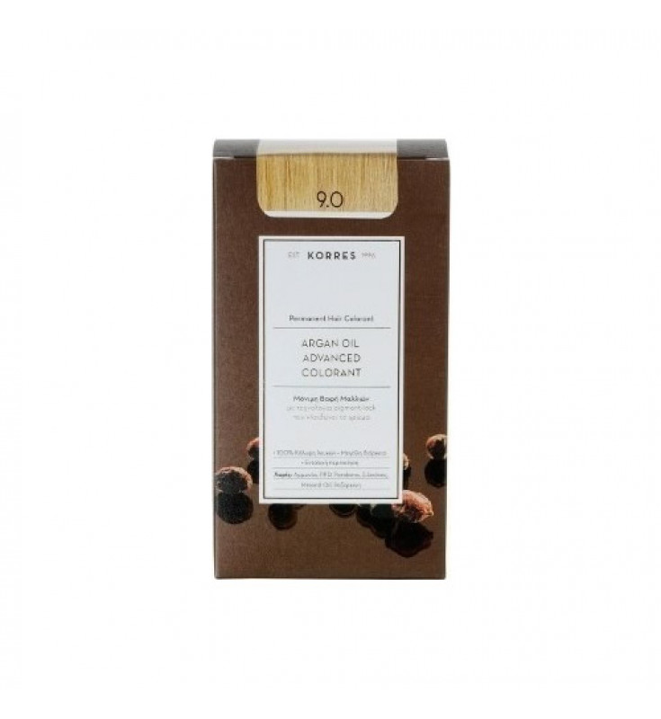 Korres Argan Oil Advanced Colorant 9.0 Κατάξανθο Φυσικό