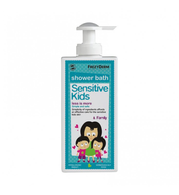 Frezyderm Sensitive Kids Shower Bath 200ml