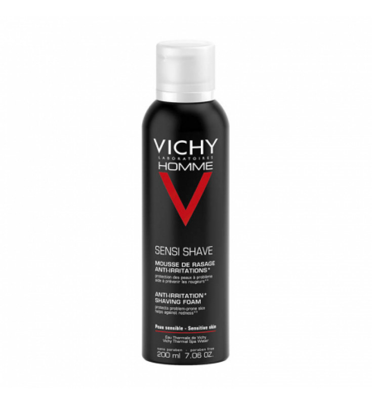 Vichy Homme Αnti-irritation Shaving Foam, 200ml